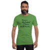 A man with a beard wearing a green shirt.