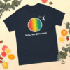 mens-heavyweight-tee-navy-front-6267271bd9970 A black shirt that says sorry, i see off the clock.
