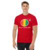 mens-heavyweight-tee-red-front-6267271bdaea1 A man wearing a red shirt with the words " every time i see all of this earth ".