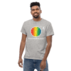 mens-heavyweight-tee-sport-grey-front-2-626727 A man wearing a t-shirt with the words " every color of the rainbow ".
