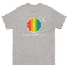 mens-heavyweight-tee-sport-grey-front-626-0002 (1) A gray t-shirt with the words " sorry, i am off the couch ".
