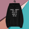 A black hoodie with the words " seabolt sunset ?" written on it.