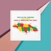 framed-canvas-(in)-white-16x16-front-6377740a472f6 A map of Jamaica showing every area as Kingston against a purple, pink, and blue wall