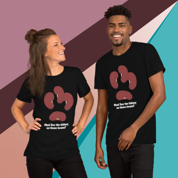 “See the Kidney” (white) Premium Unisex Staple  T-Shirt (Bella + Canvas 3001) - Image 17