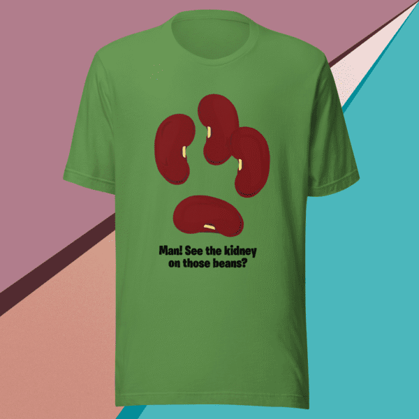 ”See the Kidney” (black) Premium Unisex Staple T-Shirt (Bella + Canvas 3001) - Image 17