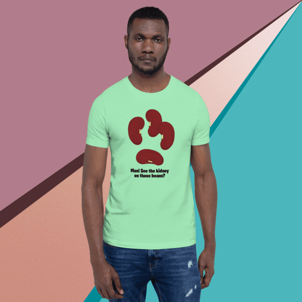 ”See the Kidney” (black) Premium Unisex Staple T-Shirt (Bella + Canvas 3001) - Image 19