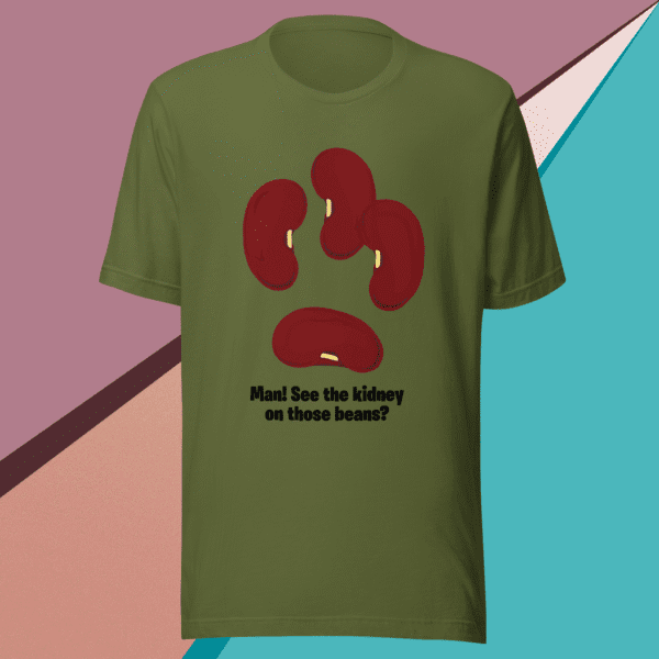 ”See the Kidney” (black) Premium Unisex Staple T-Shirt (Bella + Canvas 3001) - Image 9