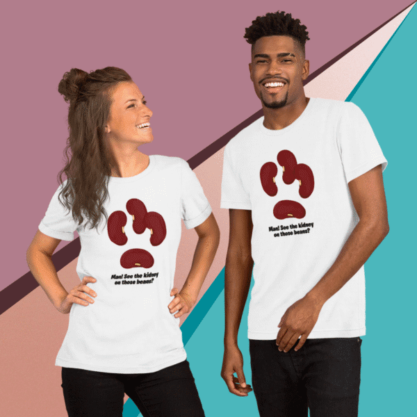 ”See the Kidney” (black) Premium Unisex Staple T-Shirt (Bella + Canvas 3001)